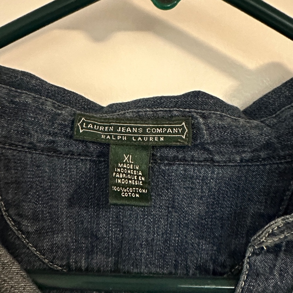 Ralph Lauren Dark Denim Women's Jean shirt